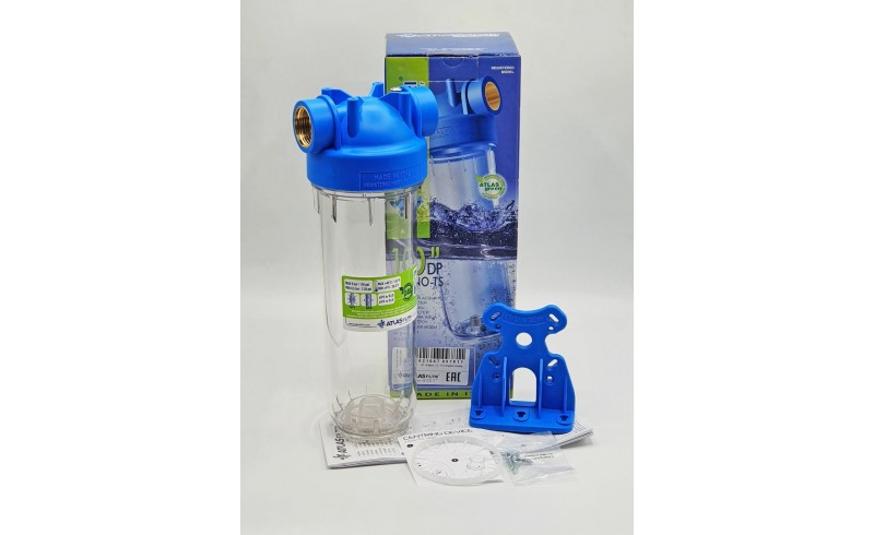 Atlas 10'' Tekli Daire Girişi Filtre Kabı Atlas 10'' Tekli Daire Girişi Filtre Kabı