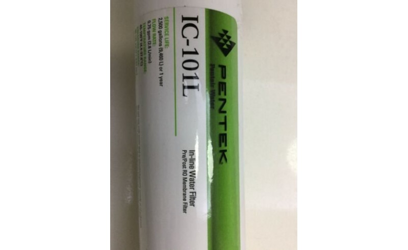 Pentek IC-101L Post Tatlandırıcı Filtre Pentek IC-101L Post Tatlandırıcı Filtre