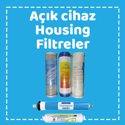 Açık cihaz Housing Filtreler