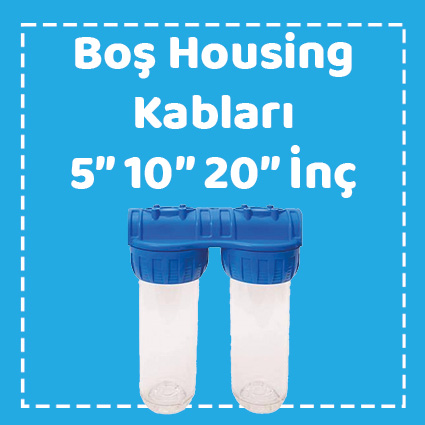 Boş Housing Kabları- 5 10 20 İnç